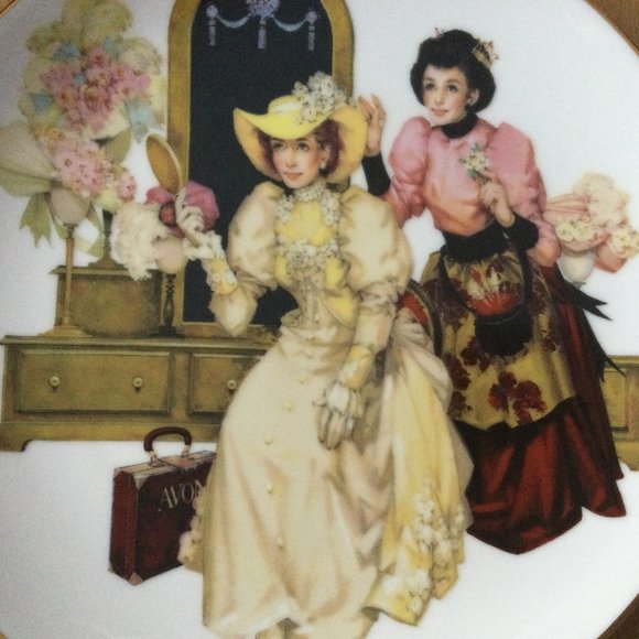 AVON president's club award collector plates "Success" 2005-2006 8.5" - Picture 5 of 6